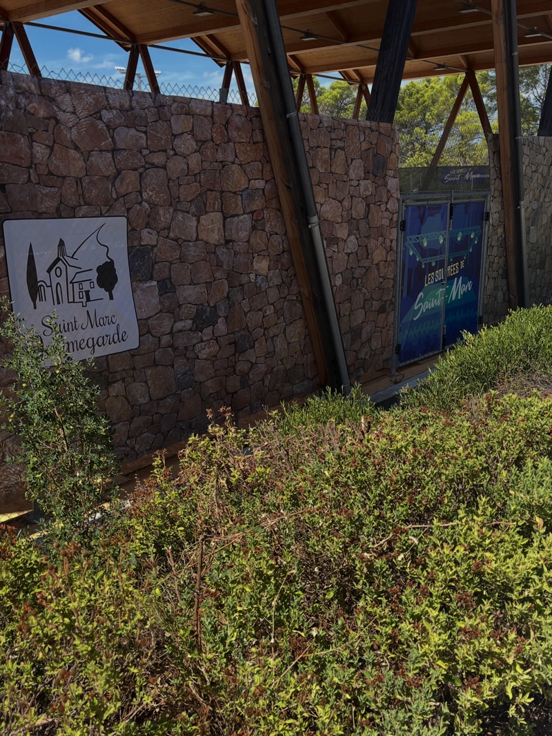 L’entrée du site