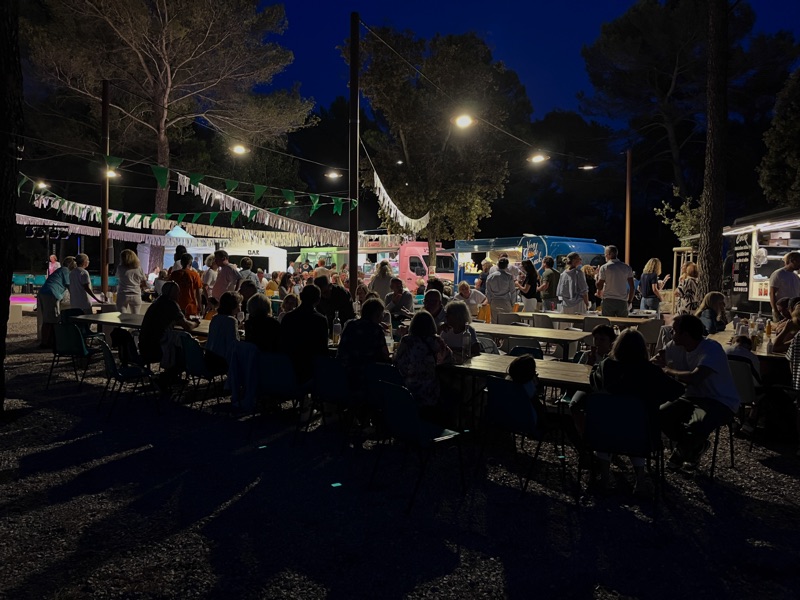 L’espace restauration le soir